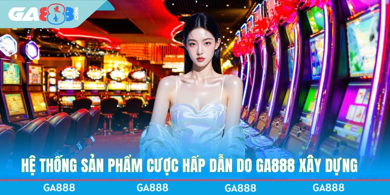 Hệ thống sản phẩm cược hấp dẫn do GA888 xây dựng