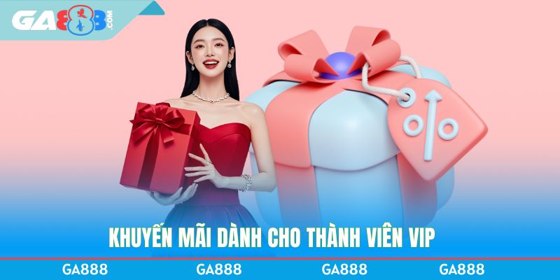 Khuyến mãi dành cho thành viên VIP