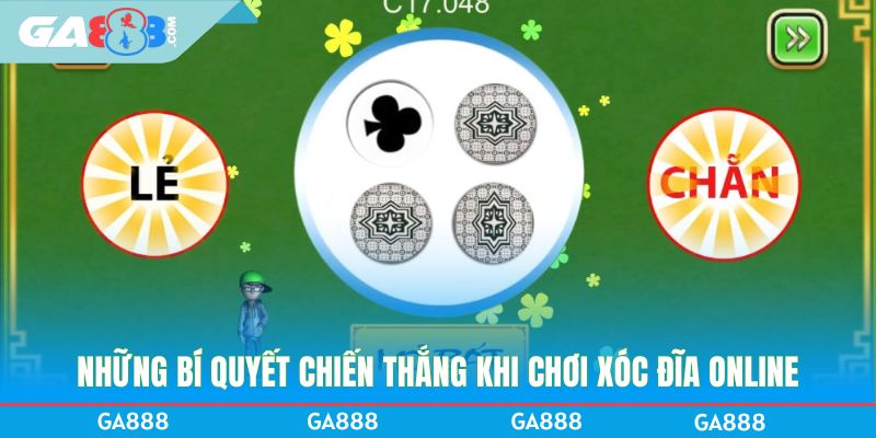 Những bí quyết chiến thắng khi chơi xóc đĩa online